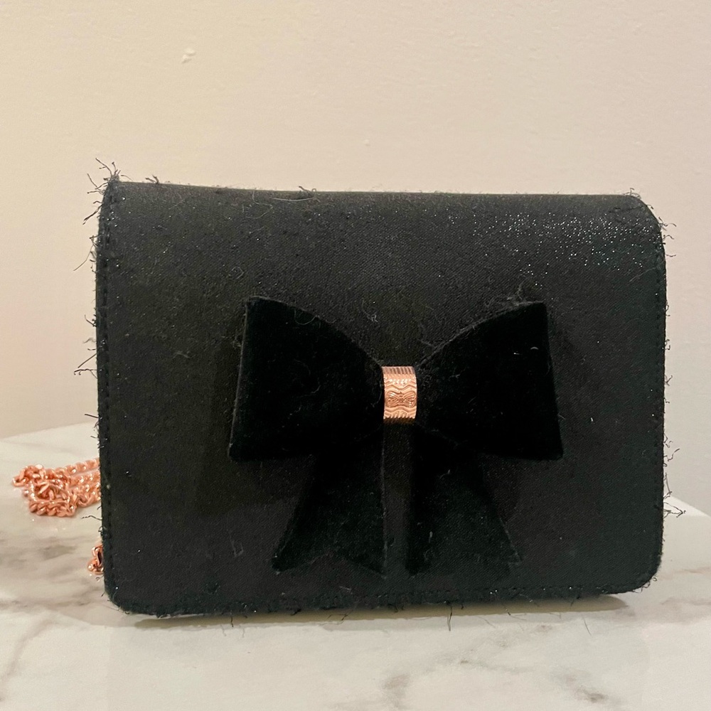 Ted Baker Black Bow Purse